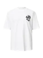 AllSaints Tričko  čierna / biela