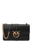 PINKO Taška cez rameno 'LOVE ONE CLASSIC'  zlatá / čierna