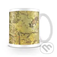 Hrnček Pán prstenů - Mapa Středozemě