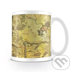 Hrnček Pán prstenů - Mapa Středozemě