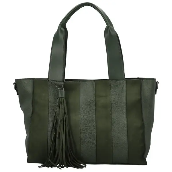 Dámska kabelka na rameno tmavo zelená - Maria C Nielsa