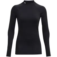 Under Armour AUTHENTICS MOCK NECK Dámské tričko, černá, velikost M