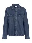 Noisy may Prechodná bunda 'NMNew Signe'  modrá denim