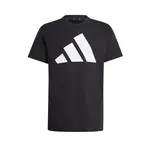 ADIDAS SPORTSWEAR Funkčné tričko 'Essentials'  čierna / biela