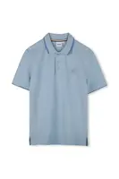 Detská bavlnená polokošeľa BOSS