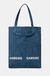Samsoe Samsoe Bavlnená taška Samsoe Samsoe SALUCCA