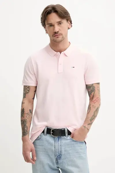 Bavlnené polo tričko Tommy Jeans