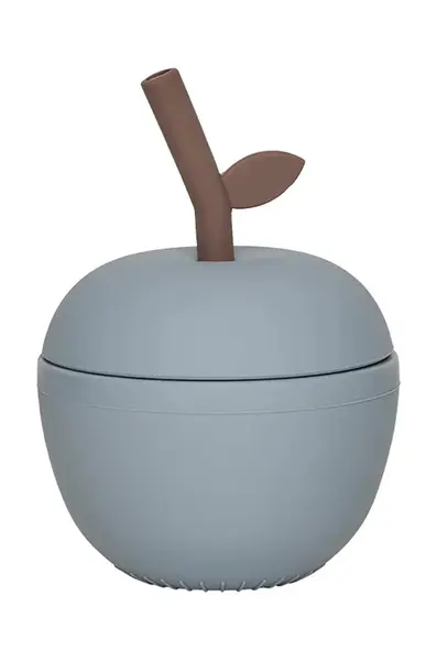 OYOY Pohár s vekom OYOY Apple Cup 120 ml