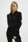 Rick Owens Lilies Zamatová blúzka Rick Owens Lilies