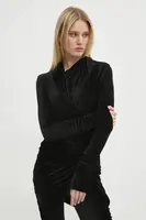 Zamatová blúzka Rick Owens Lilies