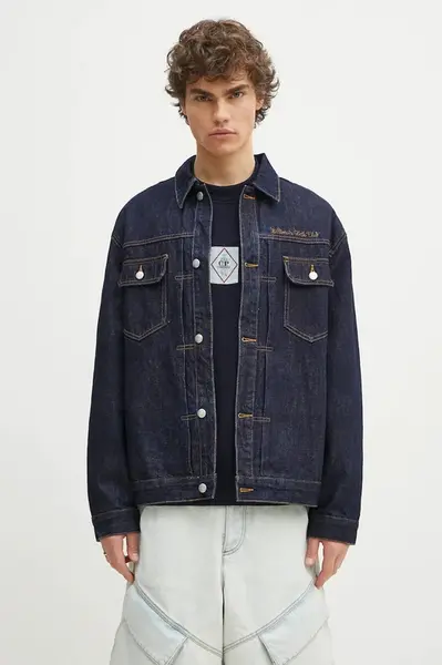 Rifľová bunda Billionaire Boys Club Script Logo Denim Jacket