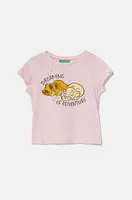 Detské bavlnené tričko United Colors of Benetton