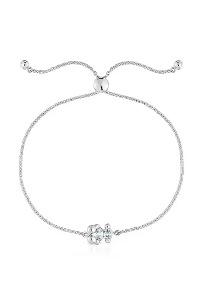 Strieborný náramok Tous Bold Bear Gem