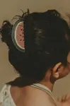 Detská sponka Donsje Nanoe Fruit Hairclip Watermelon