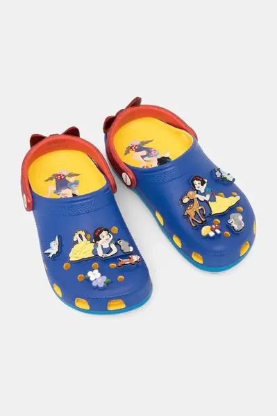 Šľapky Crocs SNOW WHITE CLASSIC CLOG