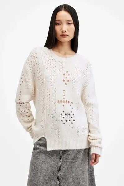 Vlnený sveter AllSaints WINNIE