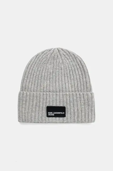 Vlnená čiapka Karl Lagerfeld Jeans