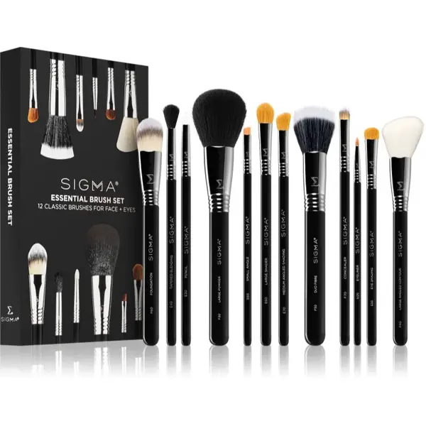 Sigma Beauty Essential sada štětců na obličej a oči