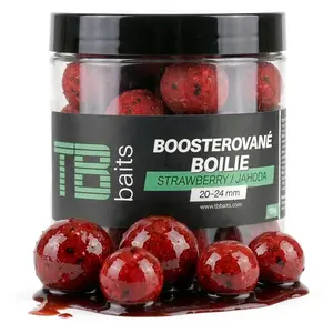 Tb baits boosterované boilie strawberry 120 g 20-24 mm