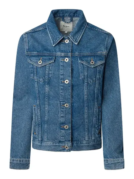 Pepe Jeans Prechodná bunda  modrá denim