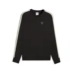 PUMA Mikina 'Essentials Elevated'  čierna / biela