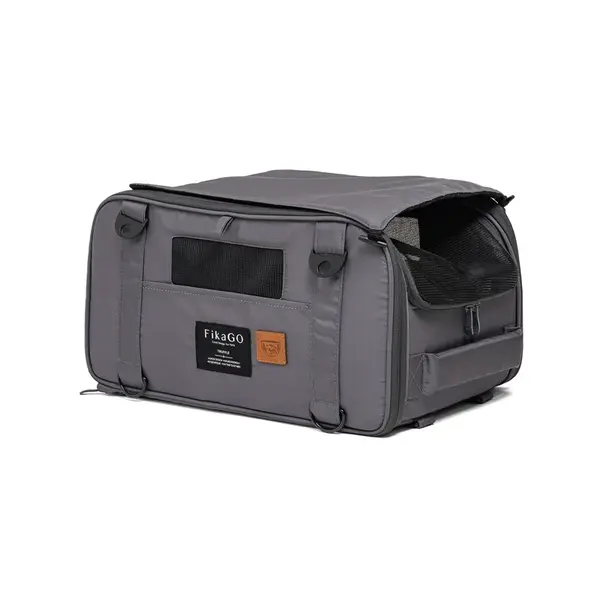 Nosič cestovný pre psov a mačky Truffle Grey