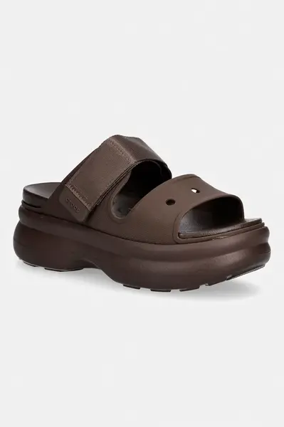 Crocs pantofle na platformě dámské Soho