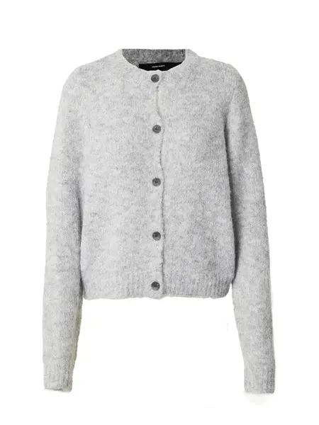 VERO MODA Kardigán 'VMNovah'  sivá melírovaná