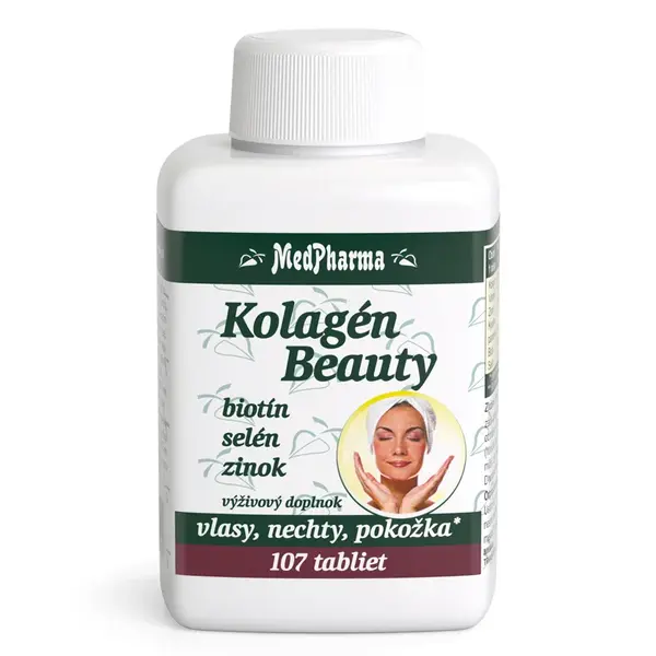 MedPharma Kolagén Beauty – biotín, selén, zinok