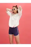 Koton Women's Navy Blue Shorts