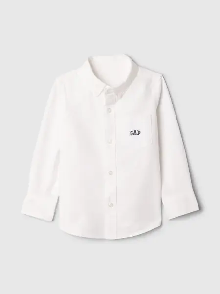 GAP Baby košile s logem Oxford - Kluci