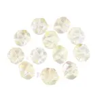 Electroplate Transparent Glass Beads