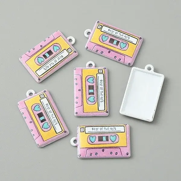 Baking Paint Alloy Pendants