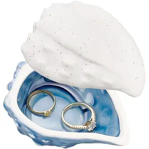 Ocean Style Porcelain Storage Box