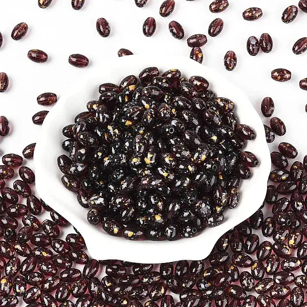 Oval Glass Seed Beads