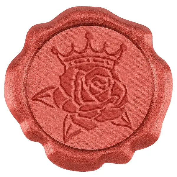 50Pcs Adhesive Wax Seal Stickers