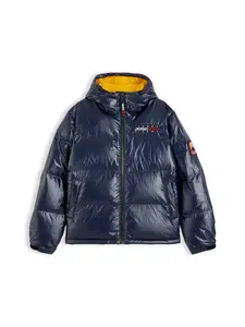 Tommy Jeans Zimná bunda 'Alaska'  tmavomodrá