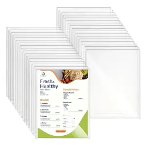 60Pcs Rectangle Rigid Print Protectors