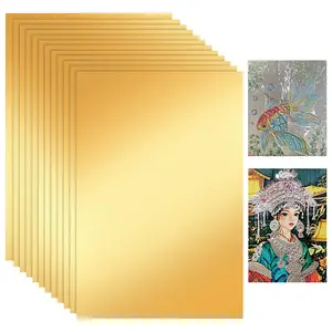 50 Sheets Tinfoil Paper Sheets for Craft Engraving
