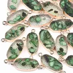 Electroplate Druzy Resin Links connectors