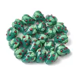 20Pcs Handmade Lampwork Bumpy Beads