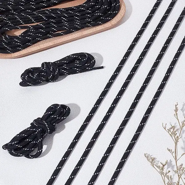 10Pcs Polyester Cord Shoelace