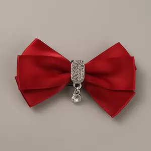 Polyester Bowknot Wedding Shoe Decoration
