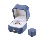 Velvet Jewelry Ring Packing Boxes