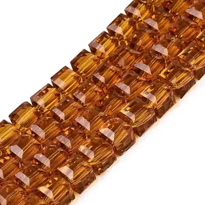 Transparent Glass Beads Strands