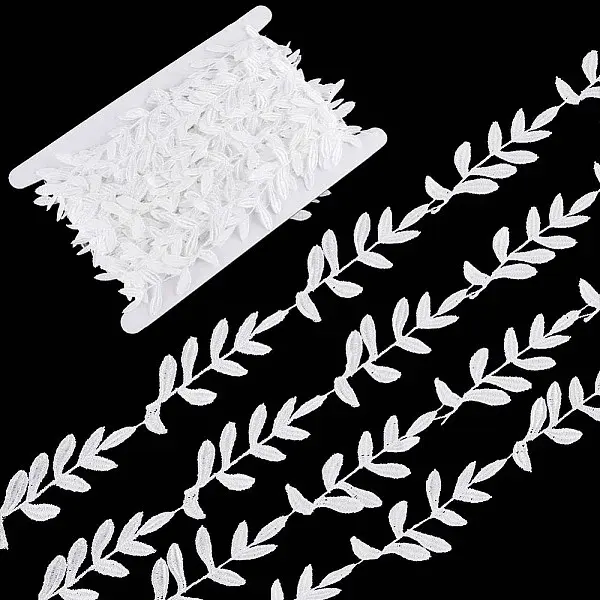 15 Yards Lace Embroidery Polyester Ribbons