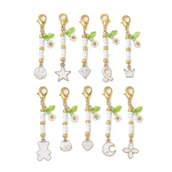 Alloy Enamel Pendant Decorations