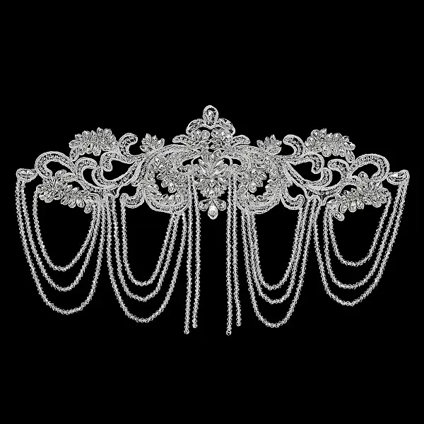 1Pc Glass Embroidery Ornament Accessories
