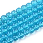Transparent Glass Beads Strands