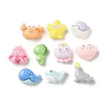 Ocean Series Opaque Resin Cabochons